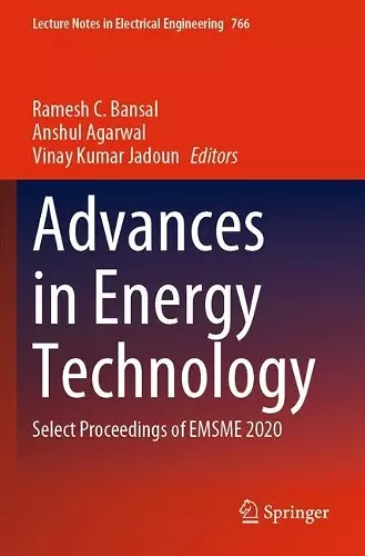 Advances in Energy Technology cover