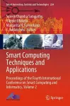 Smart Computing Techniques and Applications cover