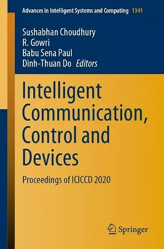 Intelligent Communication, Control and Devices cover