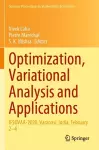 Optimization, Variational Analysis and Applications cover