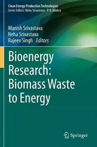 Bioenergy Research: Biomass Waste to Energy cover