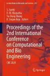 Proceedings of the 2nd International Conference on Computational and Bio Engineering cover