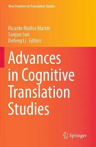 Advances in Cognitive Translation Studies cover