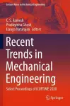Recent Trends in Mechanical Engineering cover