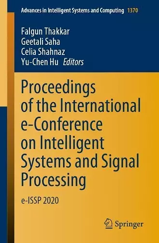 Proceedings of the International e-Conference on Intelligent Systems and Signal Processing cover