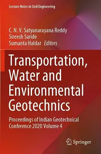 Transportation, Water and Environmental Geotechnics cover