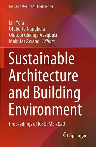 Sustainable Architecture and Building Environment cover