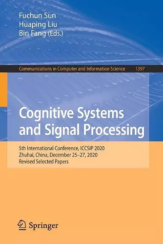 Cognitive Systems and Signal Processing cover