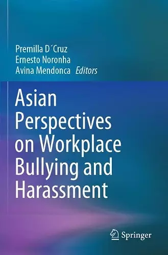 Asian Perspectives on Workplace Bullying and Harassment cover