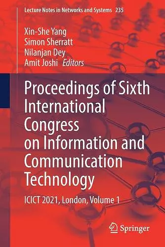 Proceedings of Sixth International Congress on Information and Communication Technology cover