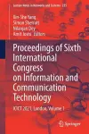 Proceedings of Sixth International Congress on Information and Communication Technology cover