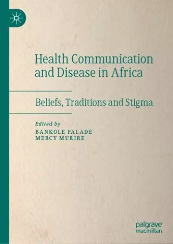 Health Communication and Disease in Africa cover