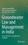 Groundwater Law and Management in India cover