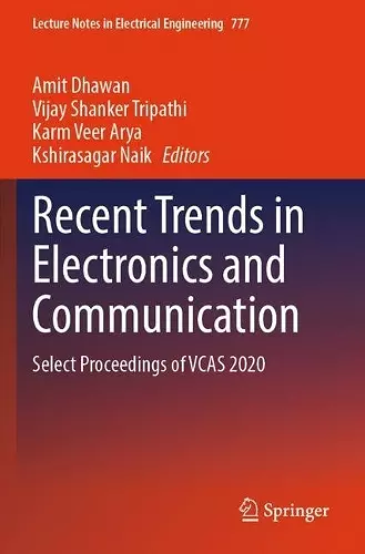 Recent Trends in Electronics and Communication cover