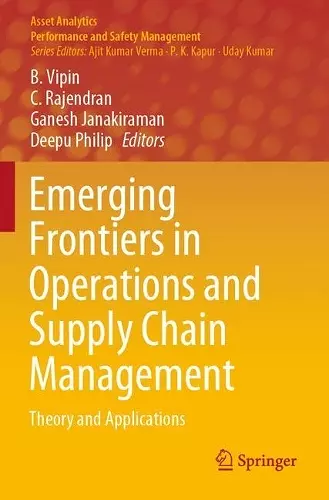 Emerging Frontiers in Operations and Supply Chain Management cover