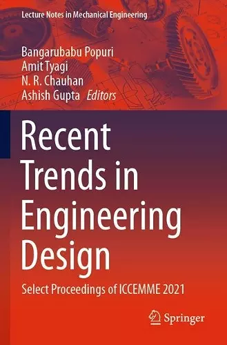 Recent Trends in Engineering Design cover