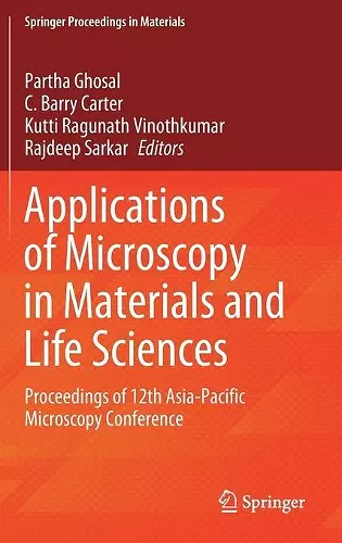 Applications of Microscopy in Materials and Life Sciences cover