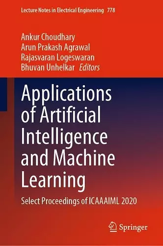 Applications of Artificial Intelligence and Machine Learning cover
