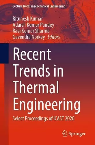 Recent Trends in Thermal Engineering cover