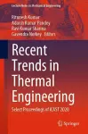 Recent Trends in Thermal Engineering cover