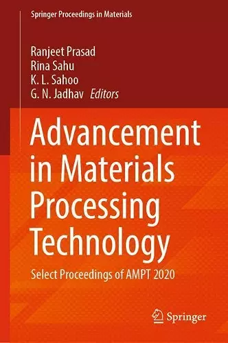 Advancement in Materials Processing Technology cover