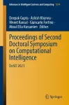 Proceedings of Second Doctoral Symposium on Computational Intelligence cover
