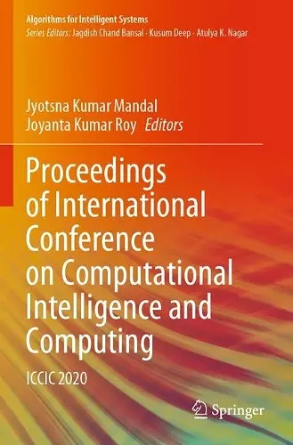 Proceedings of International Conference on Computational Intelligence and Computing cover