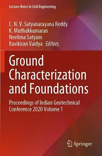 Ground Characterization and Foundations cover