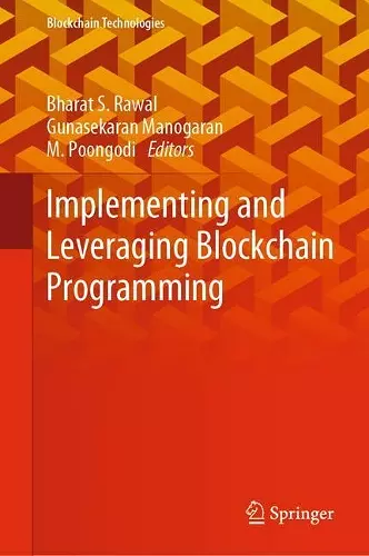 Implementing and Leveraging Blockchain Programming cover