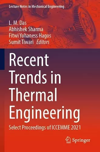 Recent Trends in Thermal Engineering cover