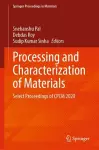 Processing and Characterization of Materials cover