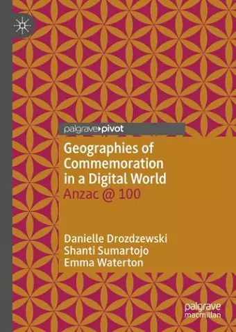 Geographies of Commemoration in a Digital World cover