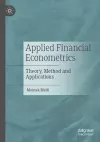 Applied Financial Econometrics cover