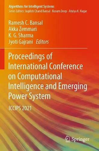 Proceedings of International Conference on Computational Intelligence and Emerging Power System cover