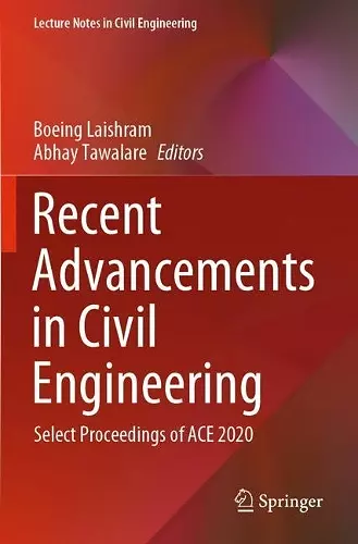 Recent Advancements in Civil Engineering cover