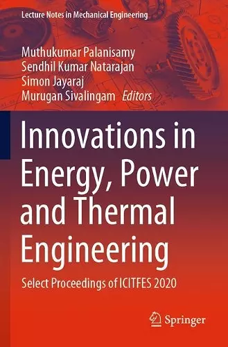 Innovations in Energy, Power and Thermal Engineering cover