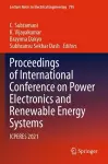 Proceedings of International Conference on Power Electronics and Renewable Energy Systems cover