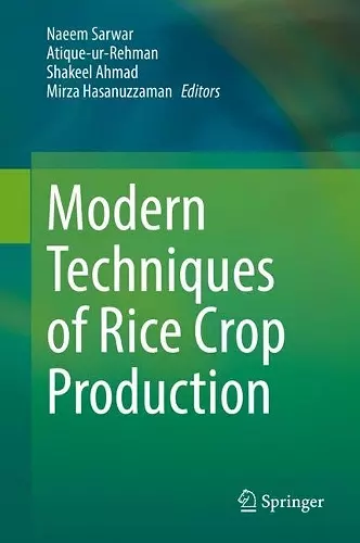 Modern Techniques of Rice Crop Production cover