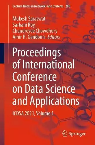 Proceedings of International Conference on Data Science and Applications cover