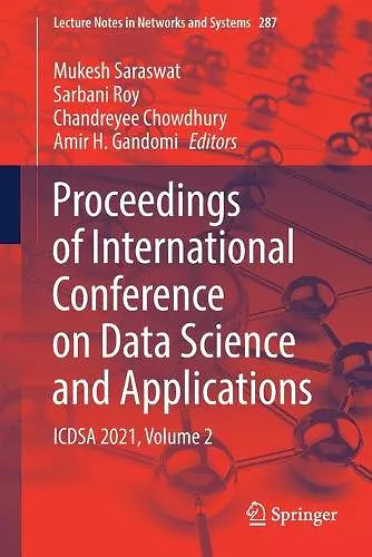 Proceedings of International Conference on Data Science and Applications cover