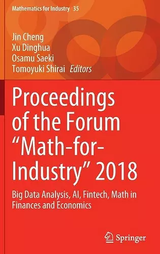 Proceedings of the Forum "Math-for-Industry" 2018 cover