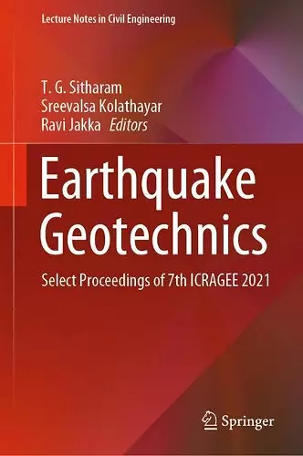 Earthquake Geotechnics cover