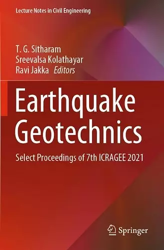 Earthquake Geotechnics cover