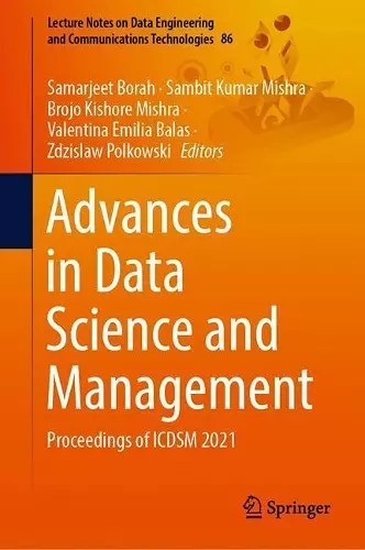 Advances in Data Science and Management cover