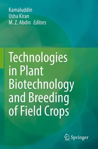 Technologies in Plant Biotechnology and Breeding of Field Crops cover