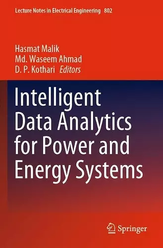 Intelligent Data Analytics for Power and Energy Systems cover