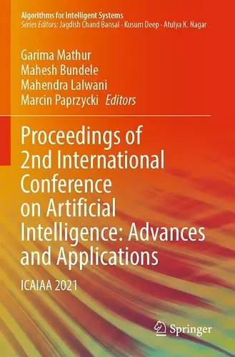 Proceedings of 2nd International Conference on Artificial Intelligence: Advances and Applications cover