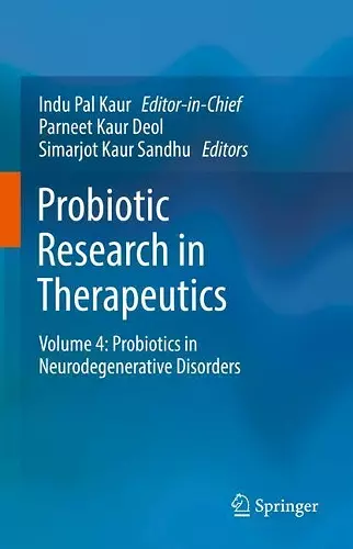 Probiotic Research in Therapeutics cover
