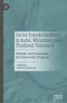 Social Transformations in India, Myanmar, and Thailand: Volume II cover