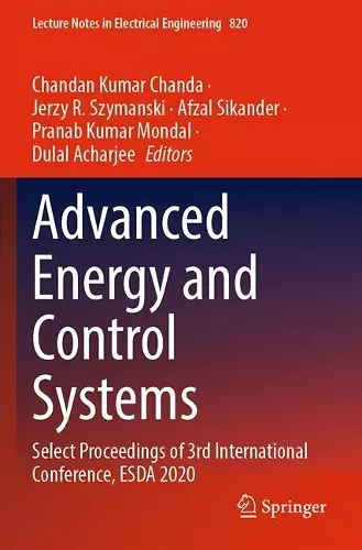 Advanced Energy and Control Systems cover